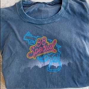 Vintage 1981 38 special southern rock tshirt small
